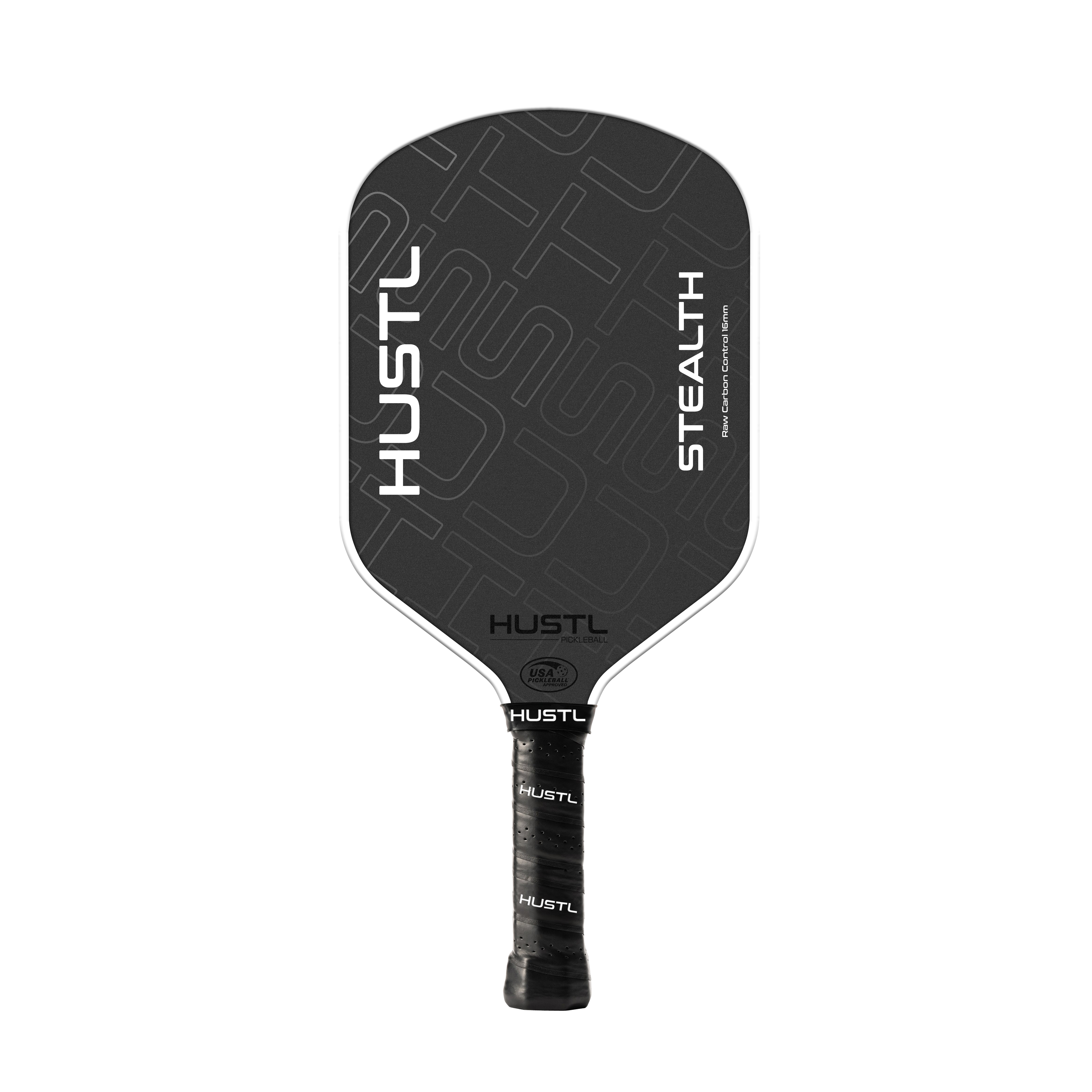 HUSTL Stealth Raw Carbon 16mm (Control) White Edge