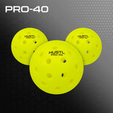 HUSTL PRO-40 Premium Quality Outdoor Pickleballs
