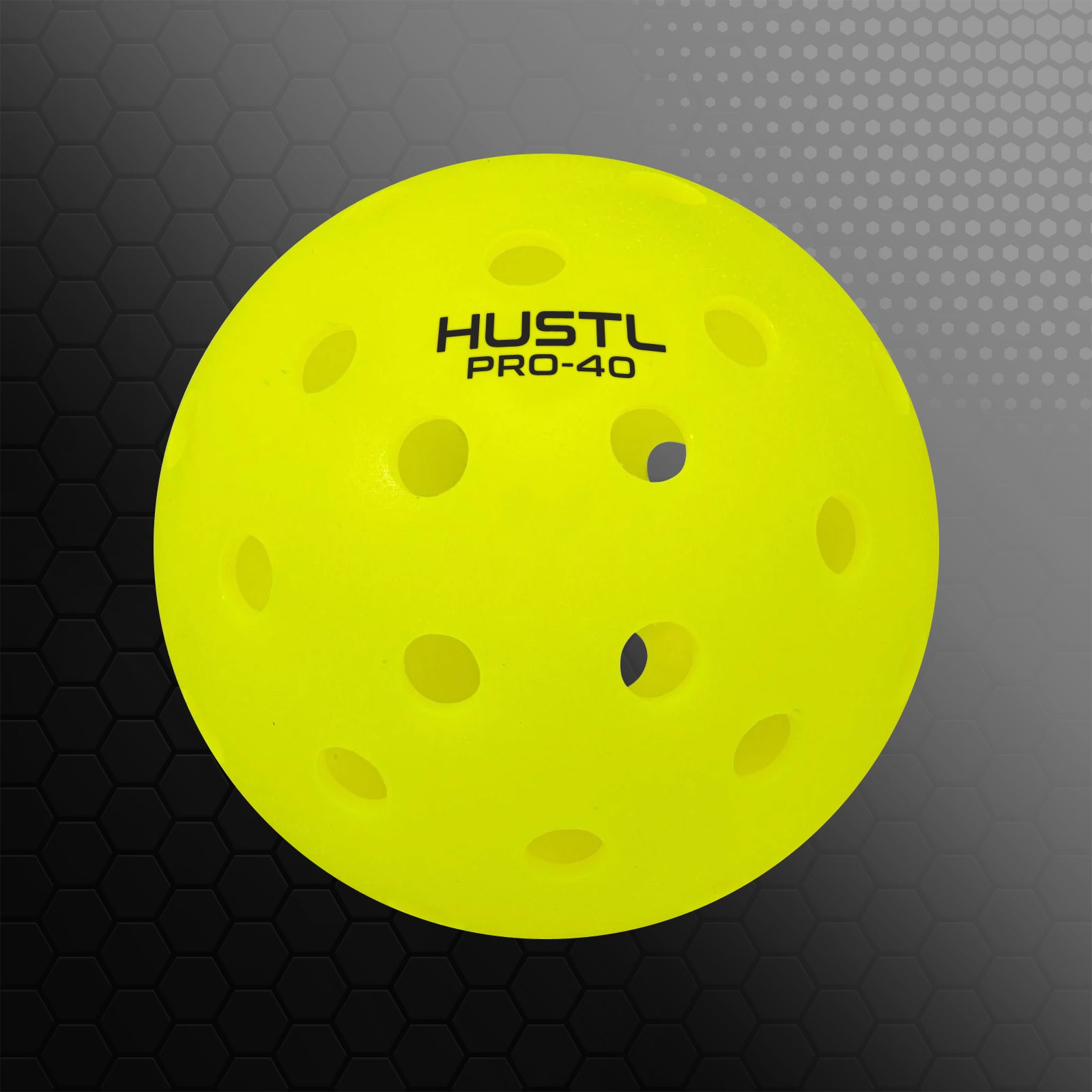 HUSTL PRO-40 Premium Quality Outdoor Pickleballs