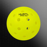 HUSTL PRO-40 Premium Quality Outdoor Pickleballs