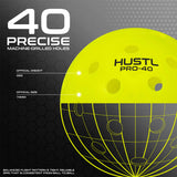 HUSTL PRO-40 Premium Quality Outdoor Pickleballs