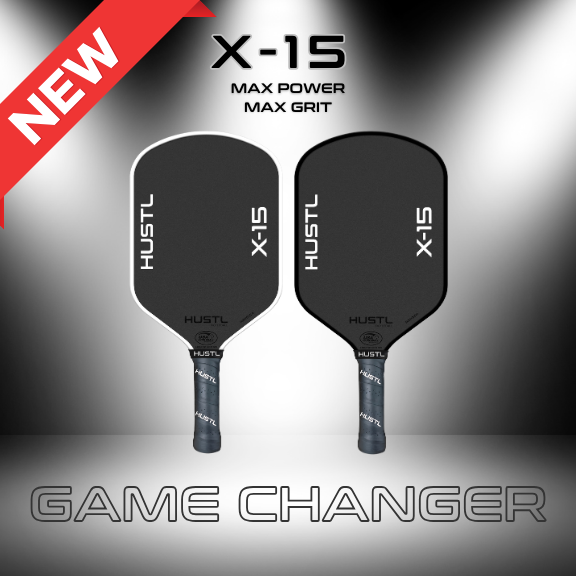 NEW HUSTL X-15 PRO 16mm Raw Carbon Gen 3 Technology Paddle