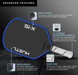 NEW HUSTL X-15 PRO 16mm Raw Carbon Gen 3 Technology Paddle