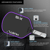 NEW HUSTL X-15 PRO 16mm Raw Carbon Gen 3 Technology Paddle