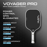 HUSTL Voyager PRO 16mm Raw Carbon Elongated